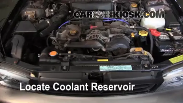 1999 Subaru Impreza Outback 2.2L 4 Cyl. Coolant (Antifreeze) Flush Coolant